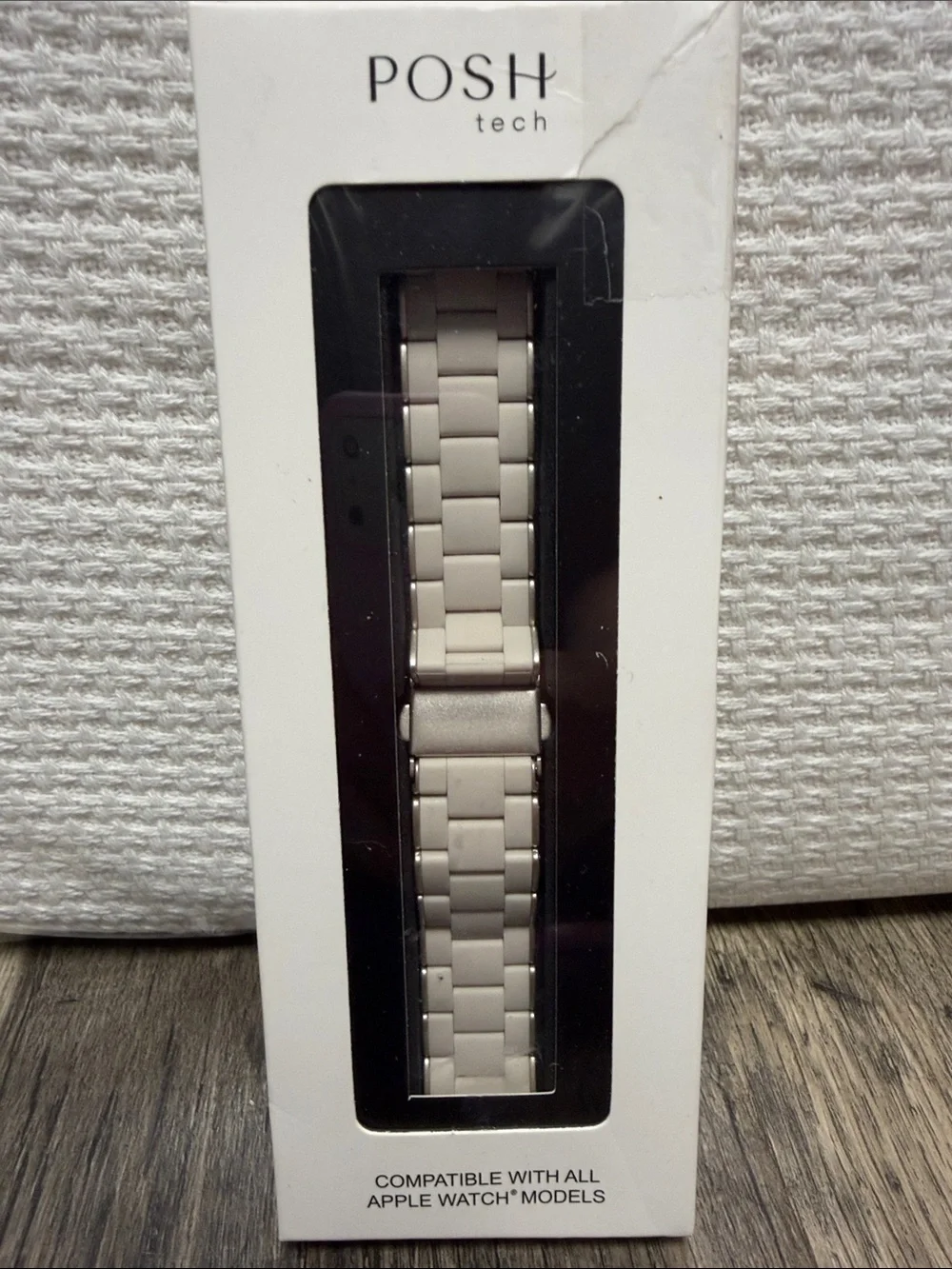 Beige Replacement Apple Watch Band - Arm & Wristband